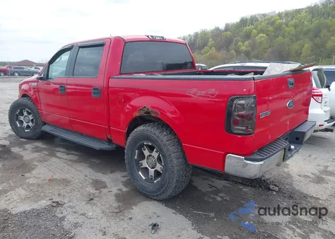 2005 Ford F-150 из США, поврежденный, VIN 1FTPW14525FA56437